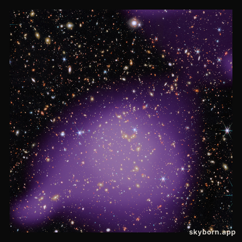 A visual feast of galaxies, from infrared to X-ray