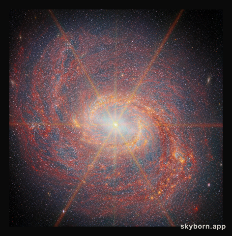 Messier 77 (MIRI + NIRCam)