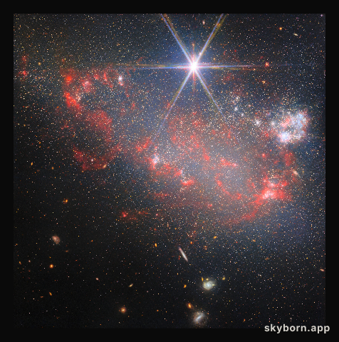 Striking star clusters and irregular clumps