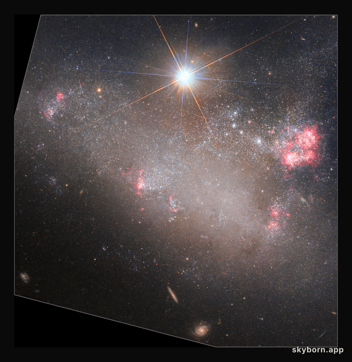 Starstruck image of Arp 263