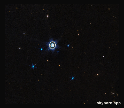 Wider view of the Uranian system