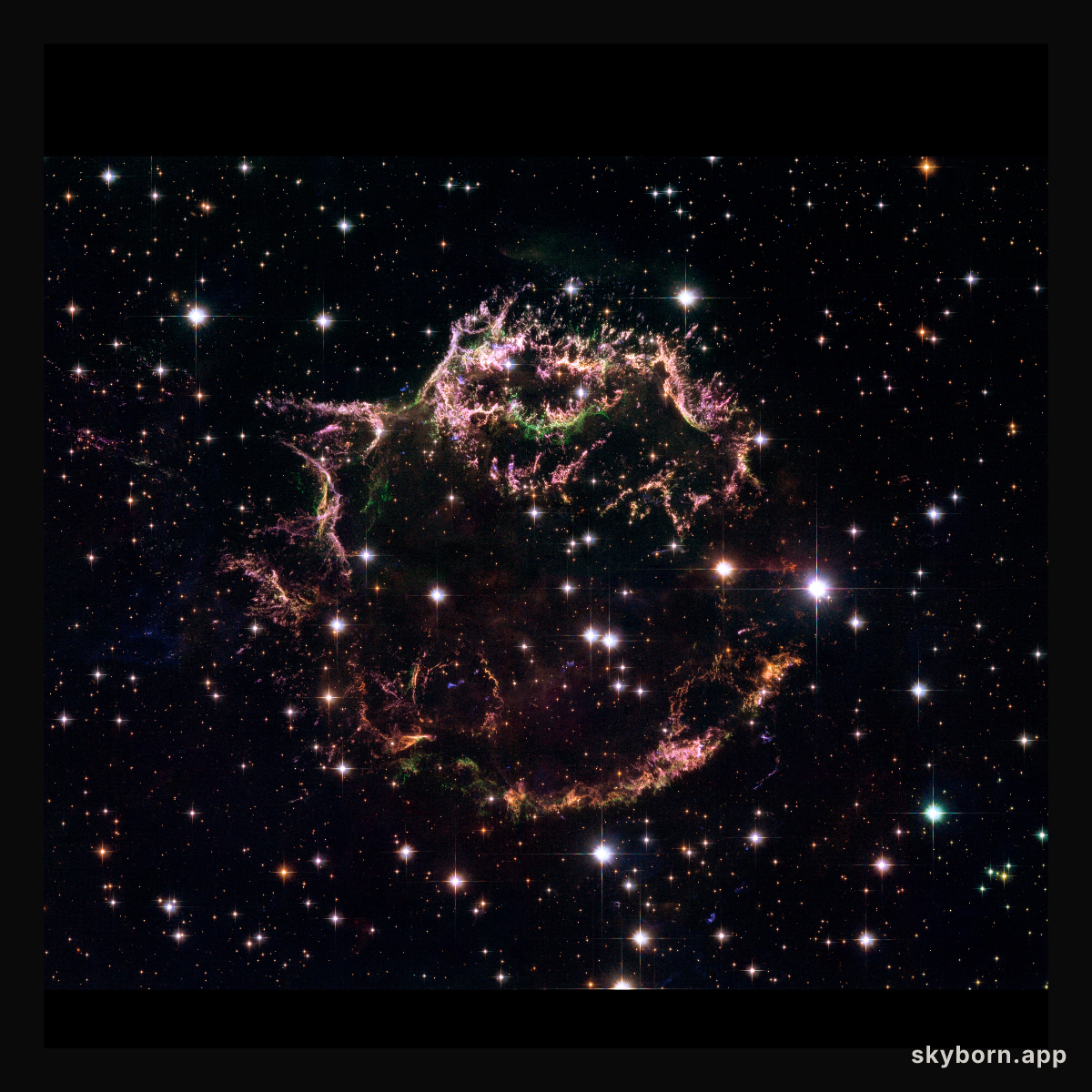 Hubble’s view of Cassiopeia A