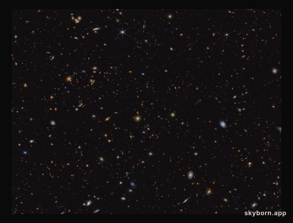 Crop of the GOODS-S field: JADES (NIRCam image, clean)