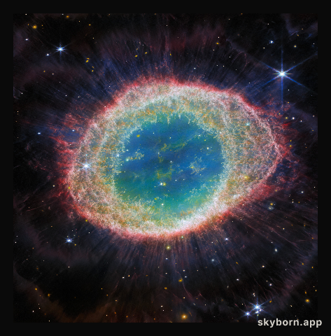 Webb captures detailed beauty of Ring Nebula (NIRCam image)