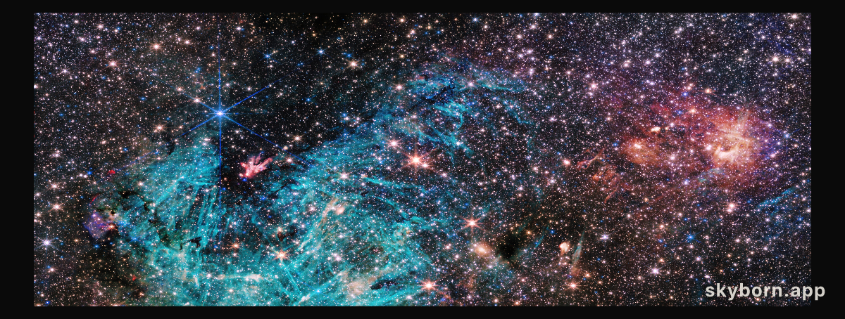 Sagittarius C (NIRCam Image)