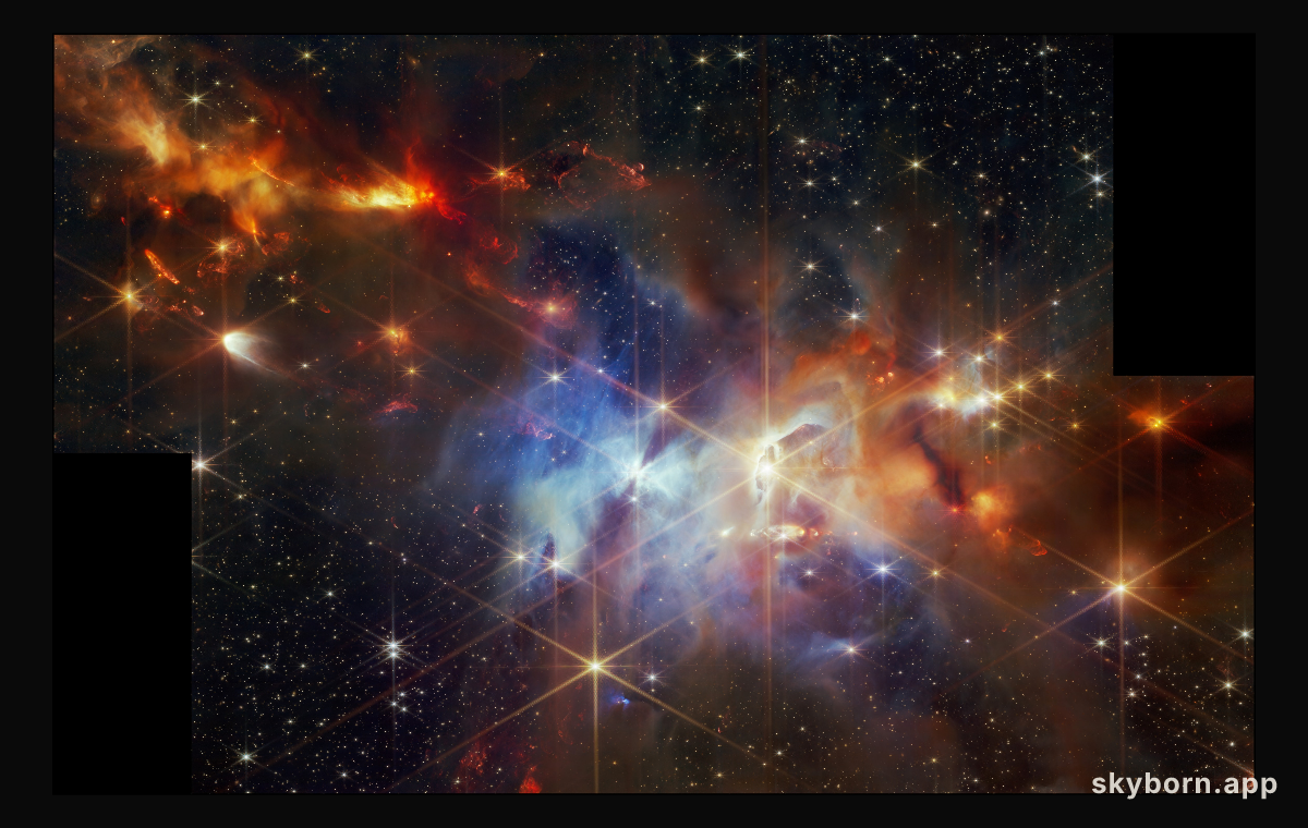 Serpens Nebula (NIRCam image)