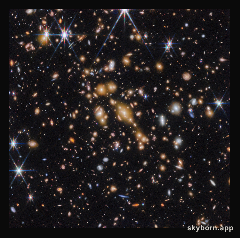 Galaxy cluster SPT-CL J0615−5746 (wide-field view)