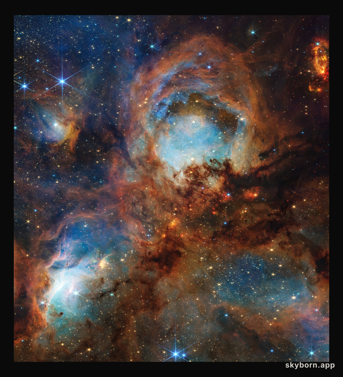 Cat’s Paw Nebula (NIRCam)