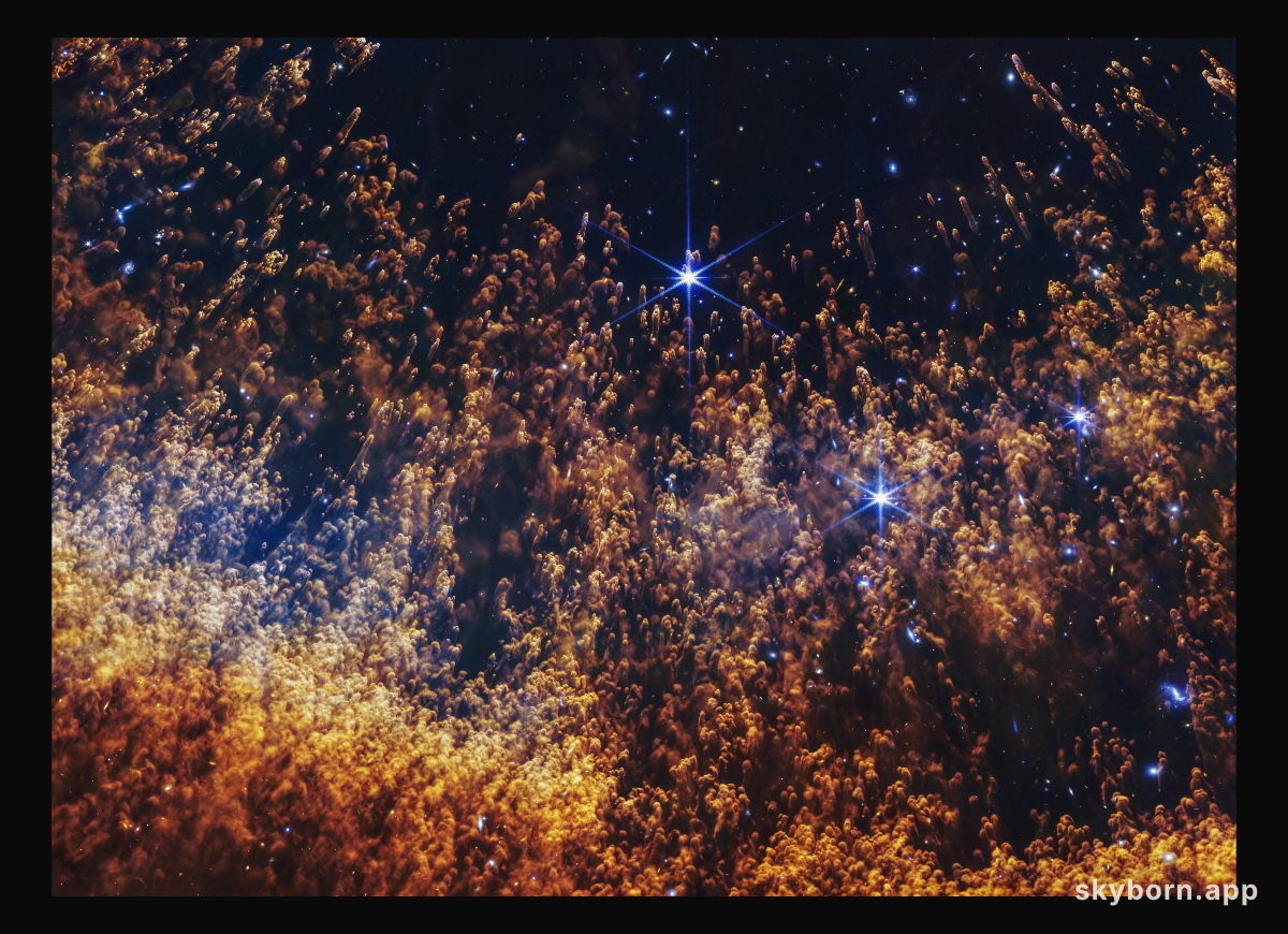 Helix Nebula (NIRCam image)