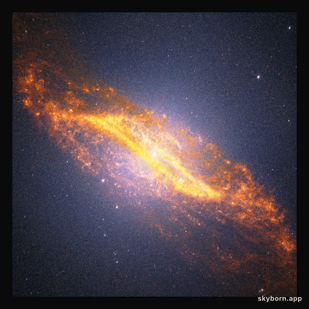Centaurus A (MIRI + NIRCam image)