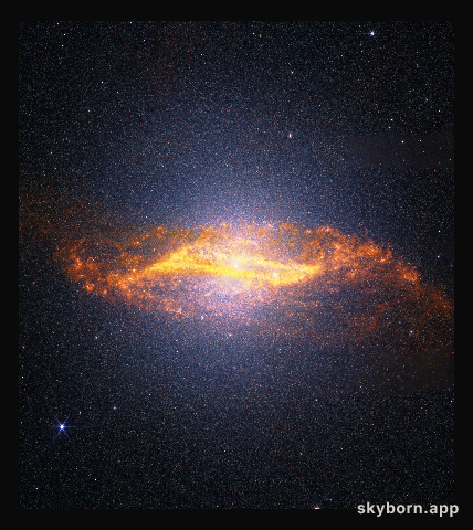 Centaurus A (MIRI + NIRCam image wide-field view)