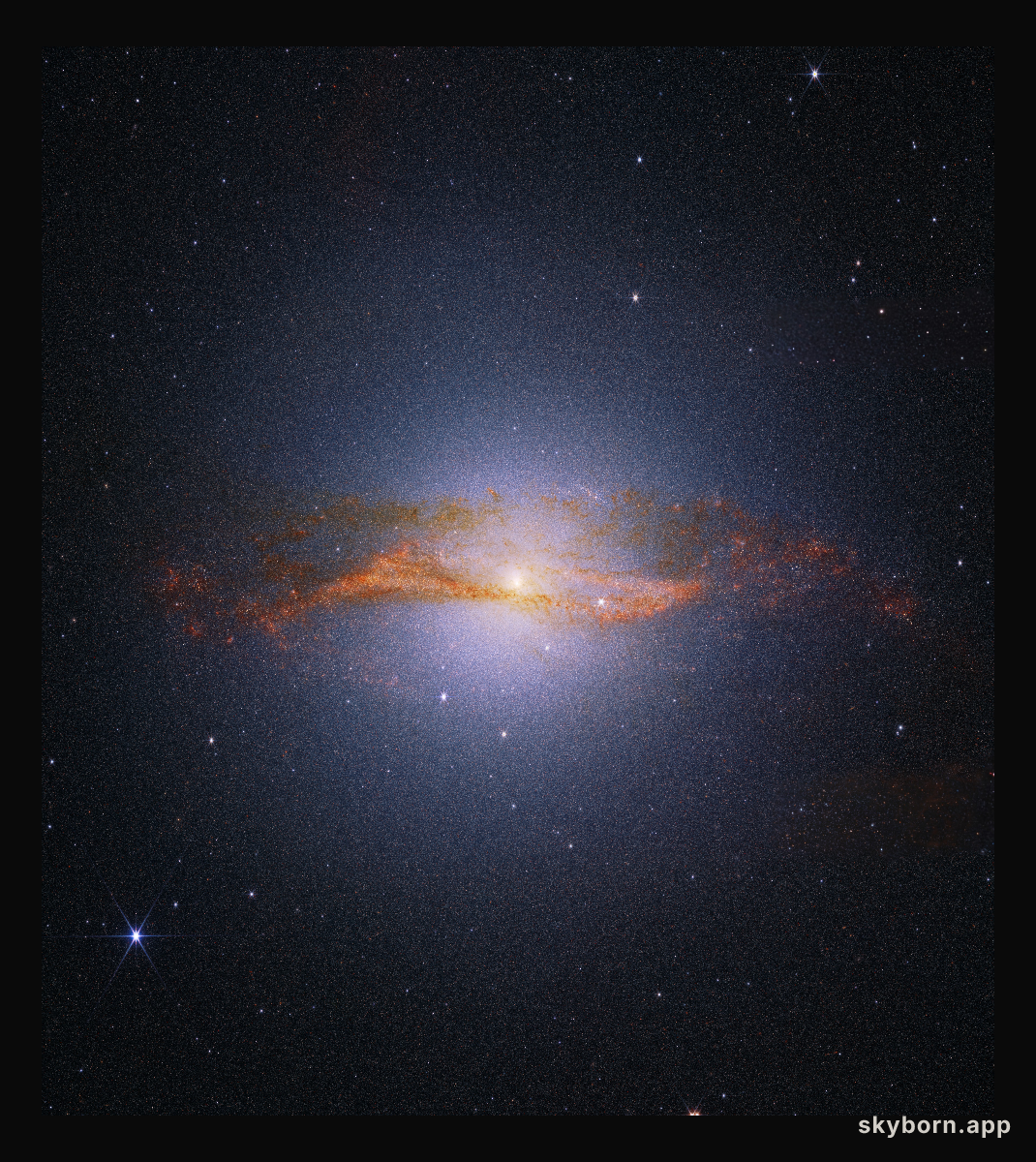 Centaurus A (NIRCam image)