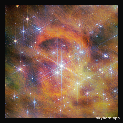 IC 348 Crop: Central star cluster