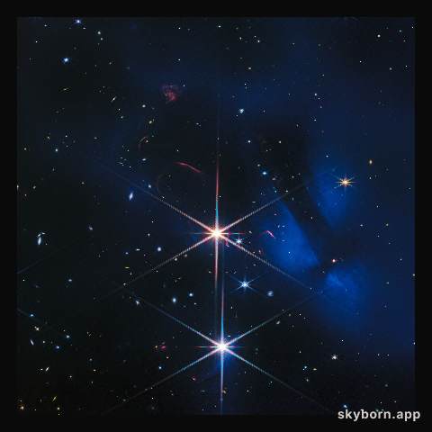 IC 348 Crop: Stars and faint outflows