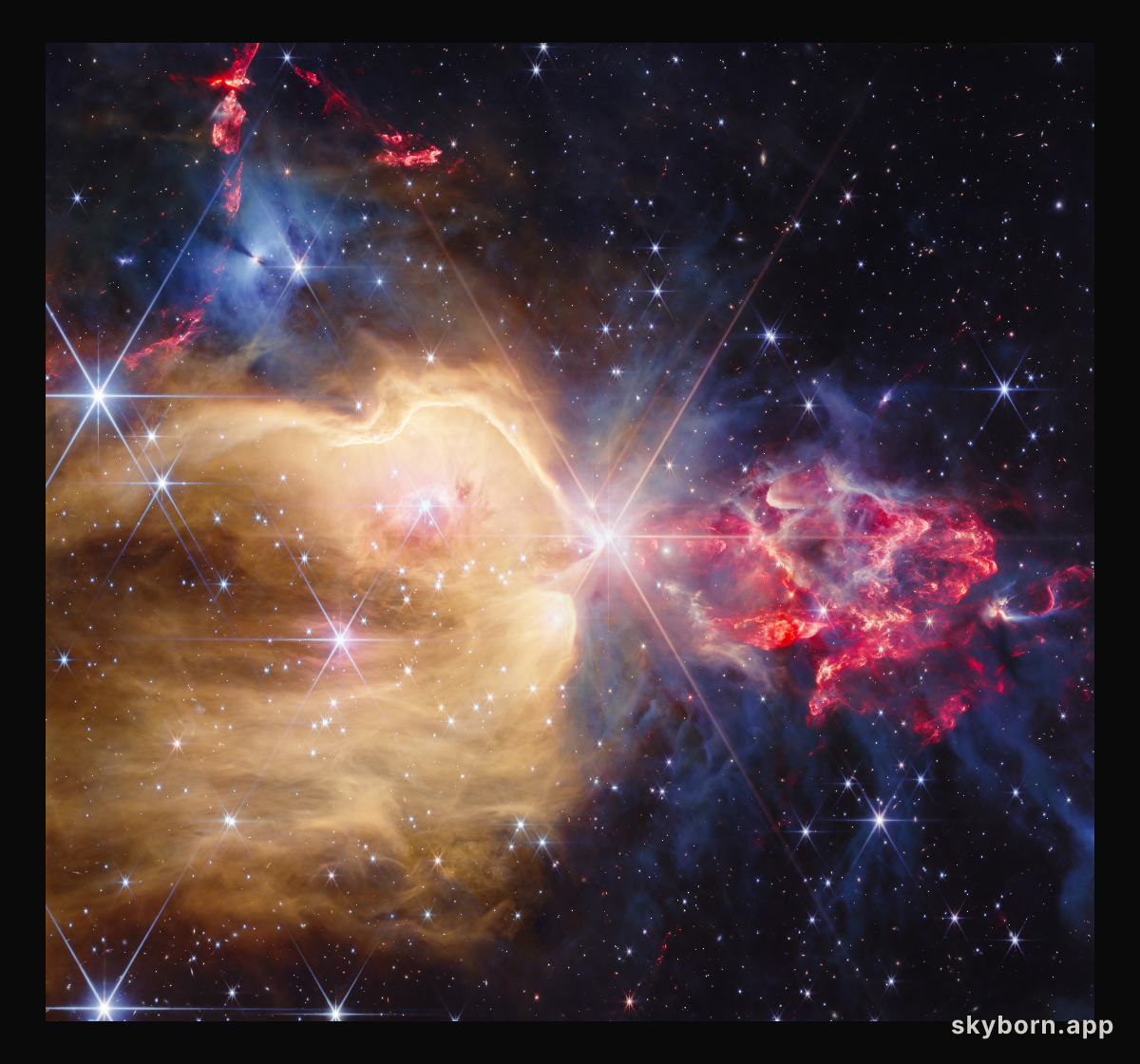 NGC 7129 (NIRCam image)