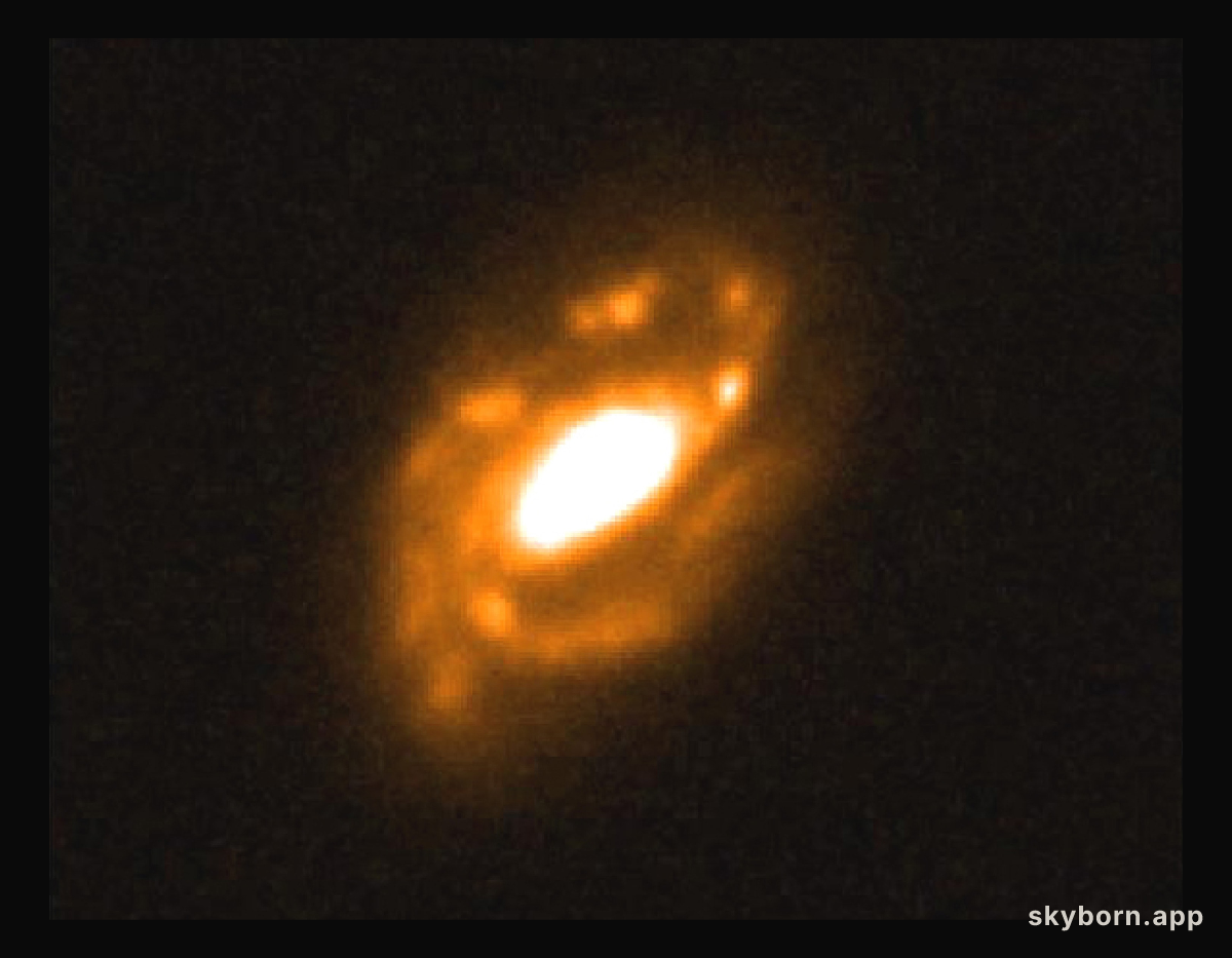 Massive spiral galaxy ISOHDFS 27