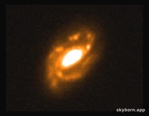 Massive spiral galaxy ISOHDFS 27
