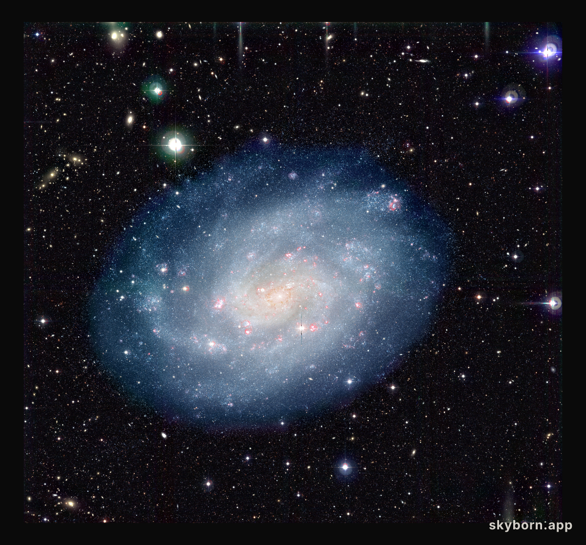 Spiral galaxy NGC 300