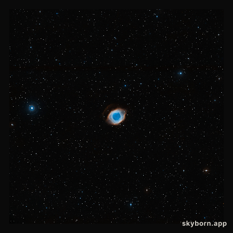Digitized Sky Survey image of the Helix Nebula