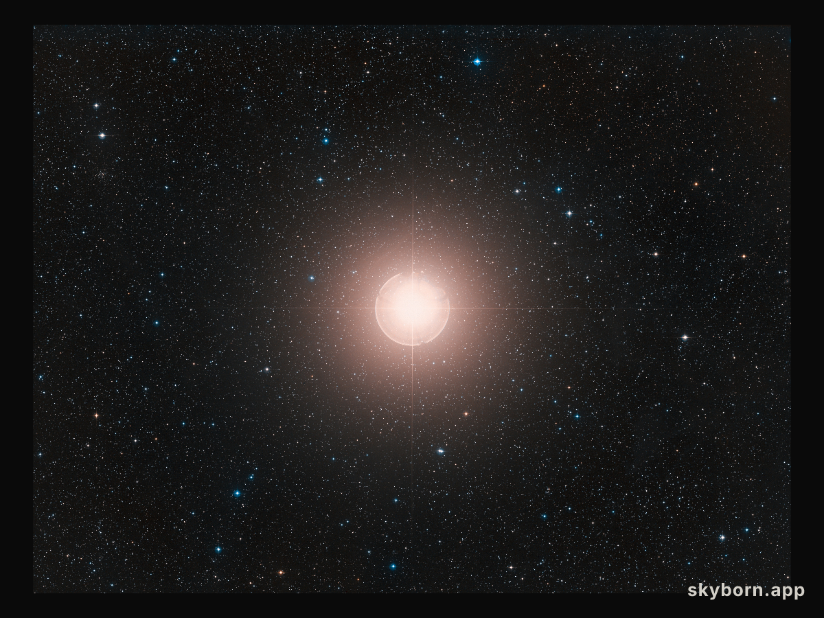 Digitized Sky Survey image of Betelgeuse