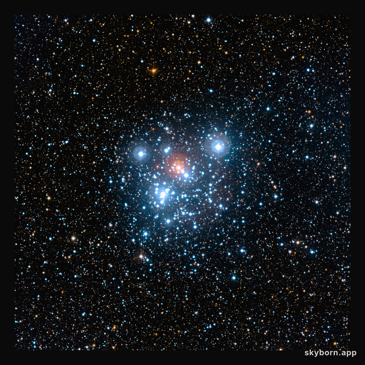 Wide field image of the Jewel Box