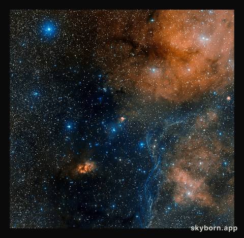 Around the star-formation region Gum 19 (RCW 34)