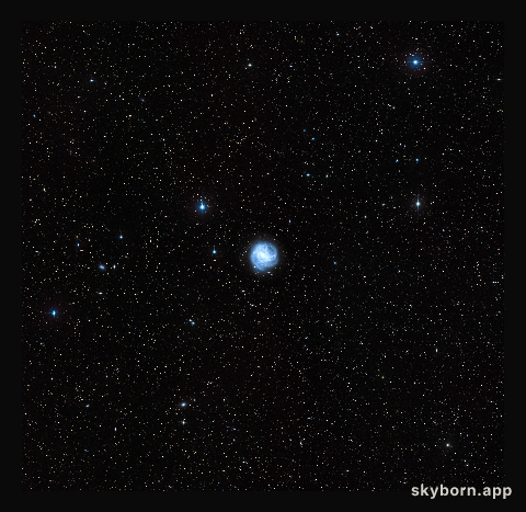 The sky around Messier 83