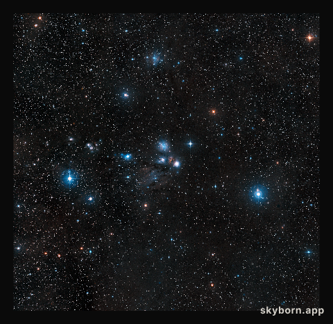 Wide-field view of the field around Monoceros R2