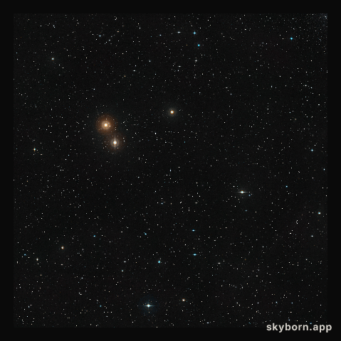 Wide-field image centred on the exoplanet HIP 13044 b