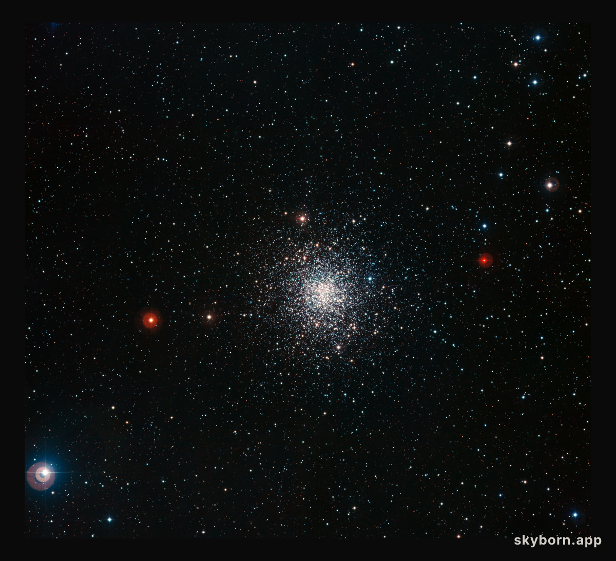 The globular star cluster Messier 107