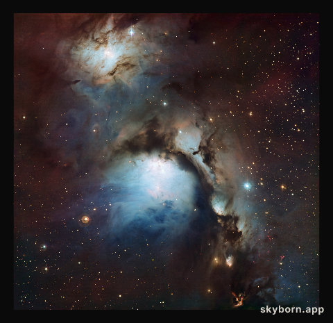Messier 78: a reflection nebula in Orion