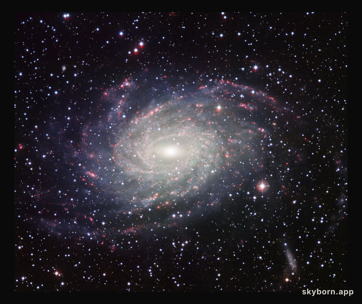 Wide Field Imager view of a Milky Way look-alike, NGC 6744