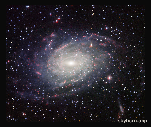 Wide Field Imager view of a Milky Way look-alike, NGC 6744