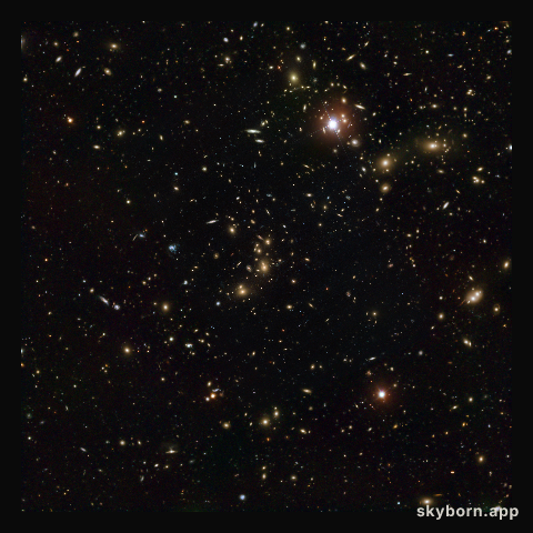 Pandora’s Cluster (combined Hubble and VLT view)