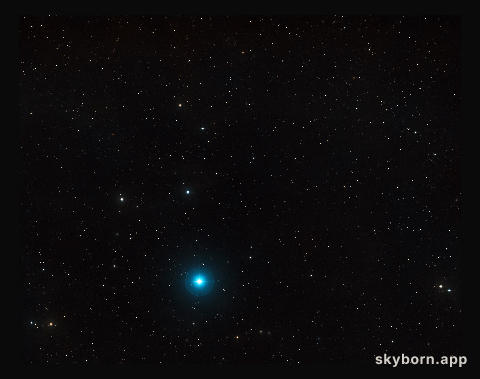 Wide-field view of the sky around the most remote quasar