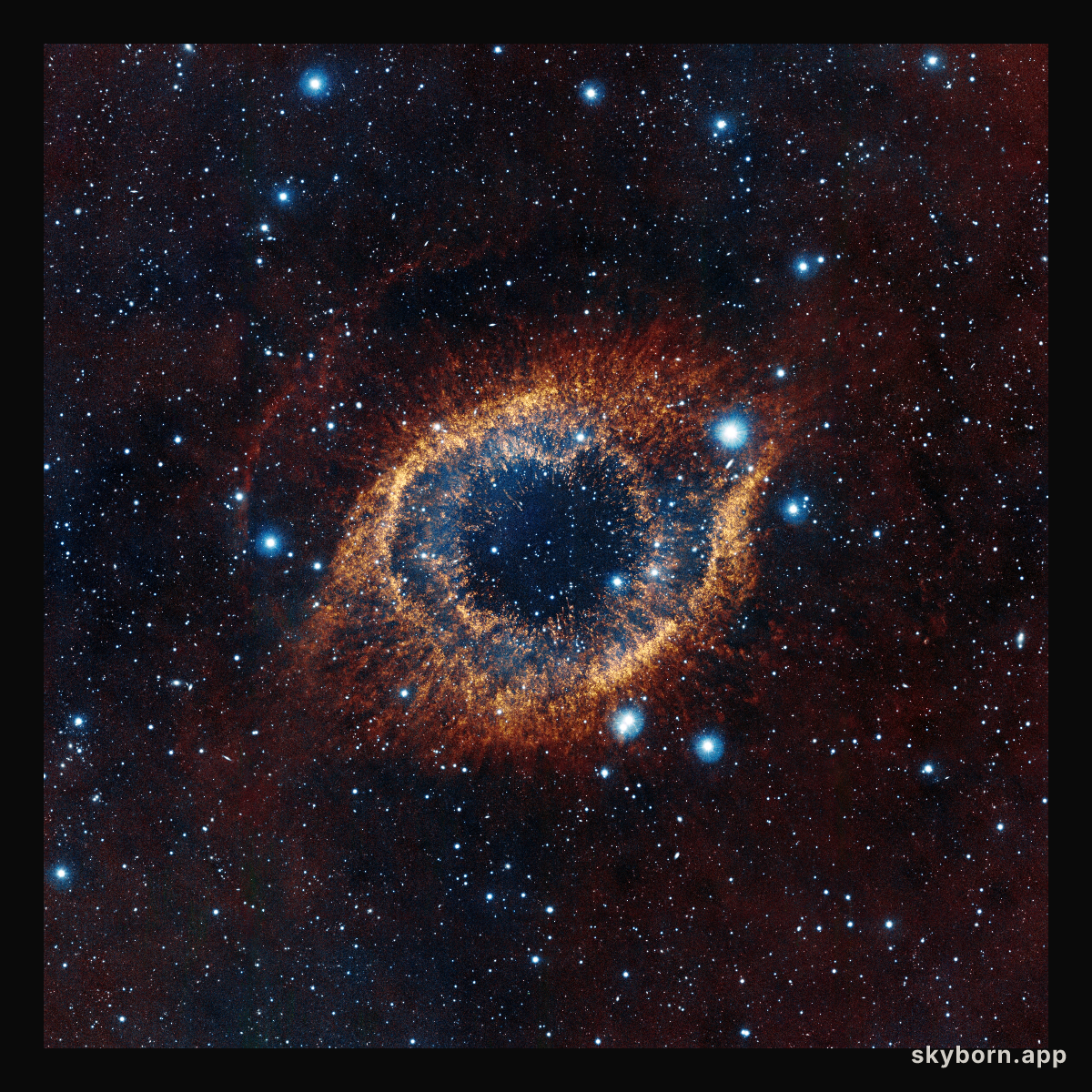 VISTA’s look at the Helix Nebula