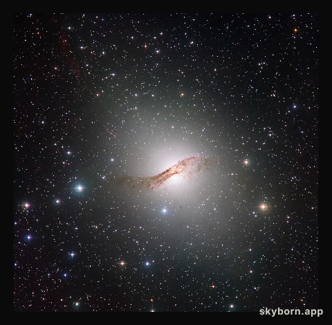 A deep look at the strange galaxy Centaurus A