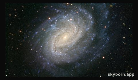 VLT image of the spiral galaxy NGC 1187