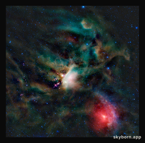 Infrared view of the Rho Ophiuchi star-forming region