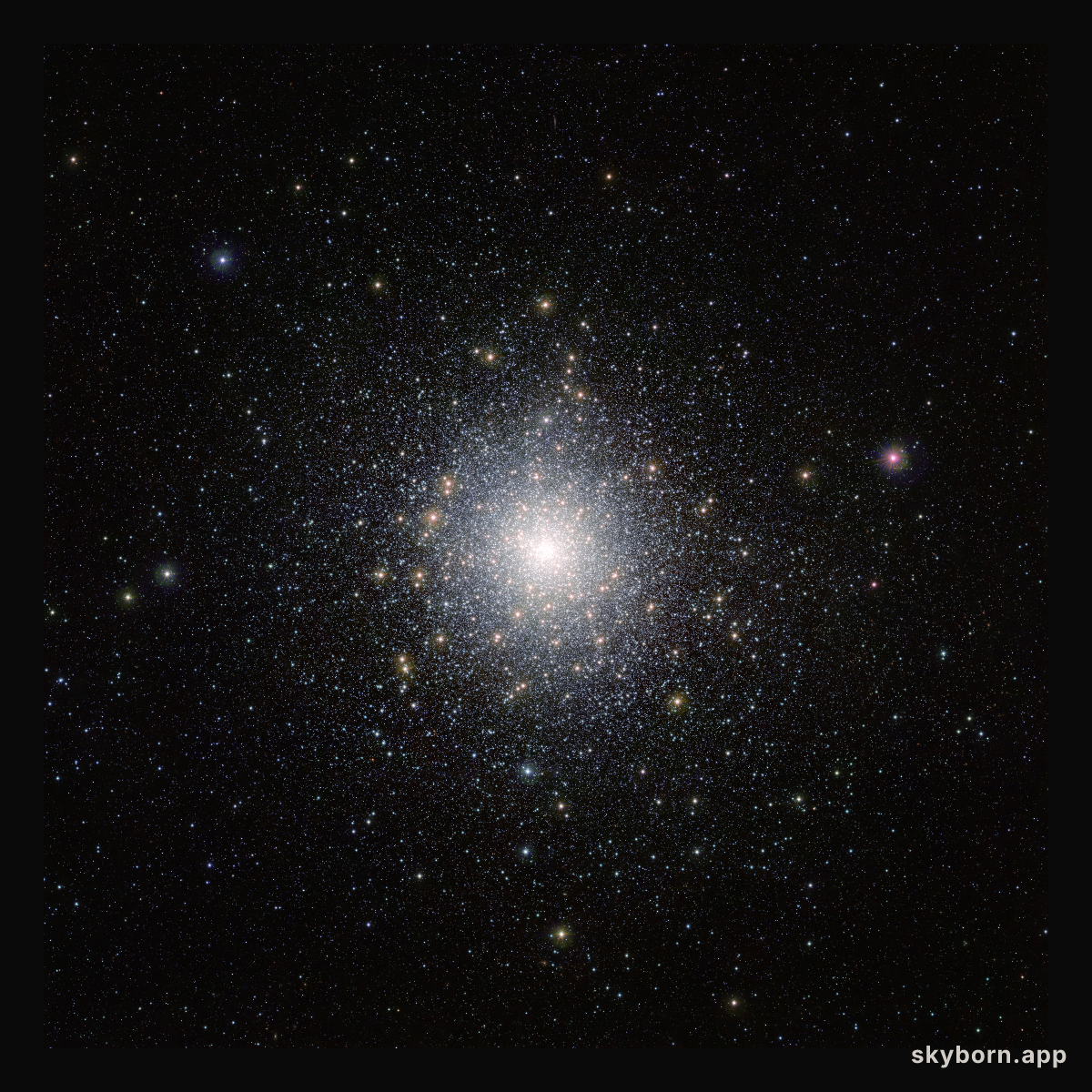 The globular star cluster 47 Tucanae