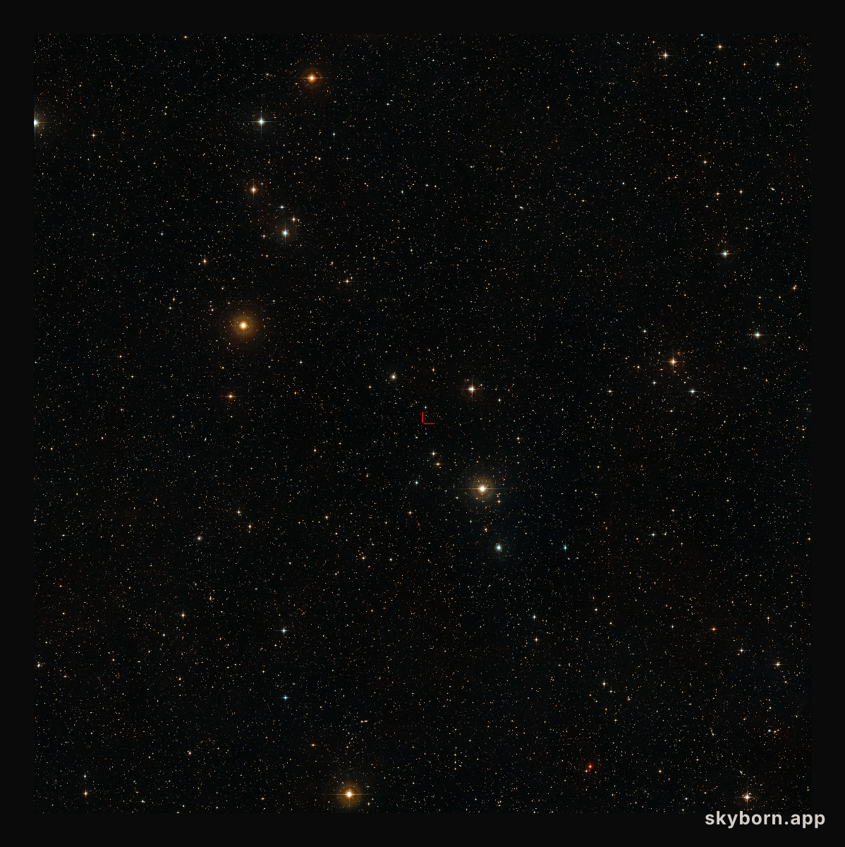 The sky around the quasar QSO J2246-6015