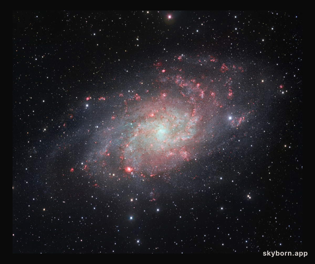 VST snaps a very detailed view of the Triangulum Galaxy