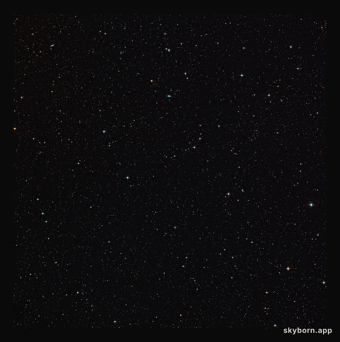 Wide-field view of the sky around the gravitationally lensed galaxy merger H-ATLAS J142935.3-002836
