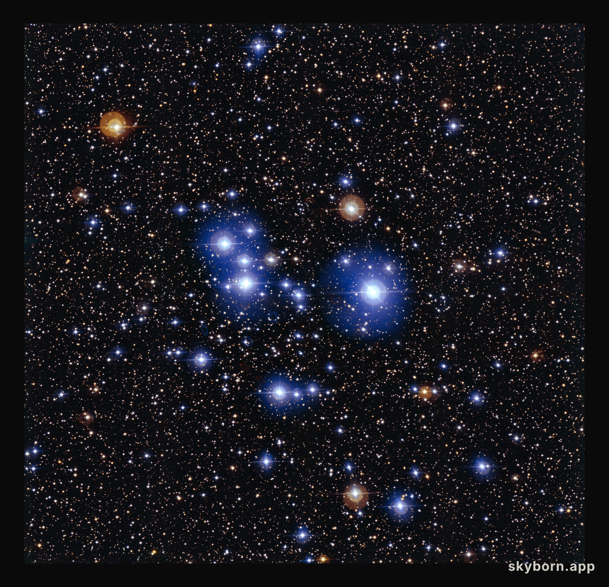 The star cluster Messier 47
