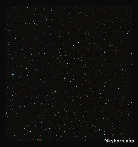 Wide-field view of the sky around the rich galaxy cluster Abell 1689