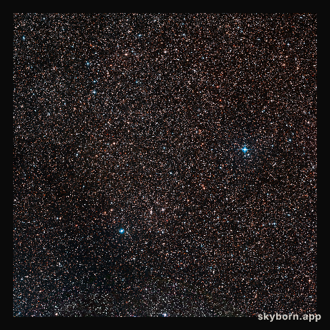 The sky around the location of Nova Centauri 2013