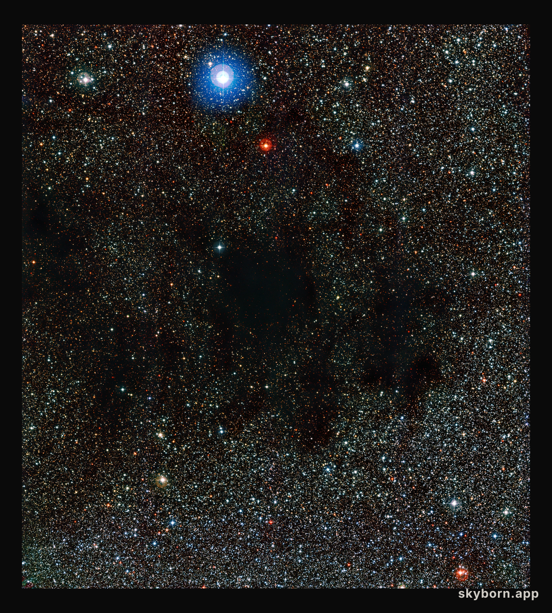 Part of the Coalsack Nebula