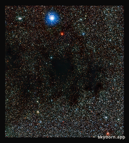Part of the Coalsack Nebula