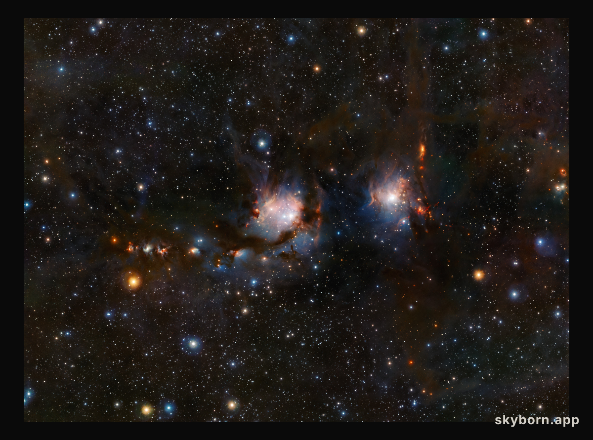 VISTA views Messier 78