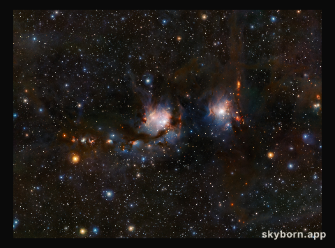 VISTA views Messier 78